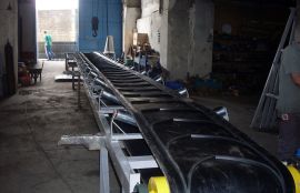 Конвейер ленточный шевронный для ПГС - фото 3